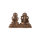 Superfine Ganesh Lakshmi Brass Idol Compact Art Premium Quality | Jaipurio